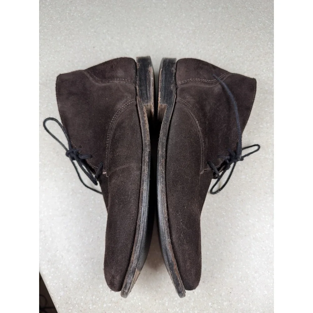 Vintage Shoe Company Suede Brown Chukka Boots Men's Sz 10.5 M